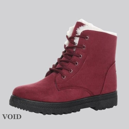 Women's Warm Plush Winter Ankle Boots - Void Word