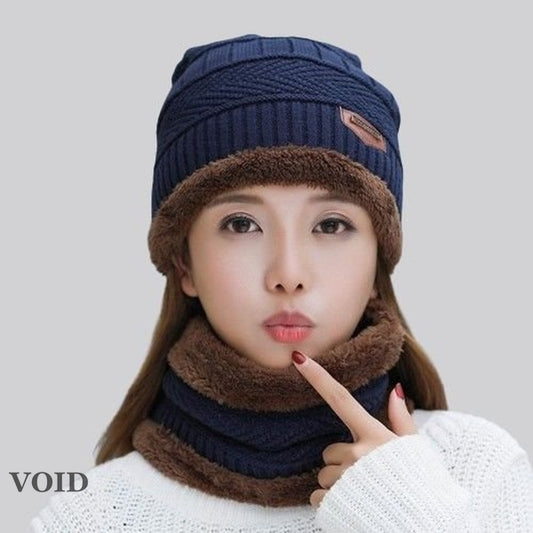 Women's Warm Wool Hat For Winter Velvet - Void Word