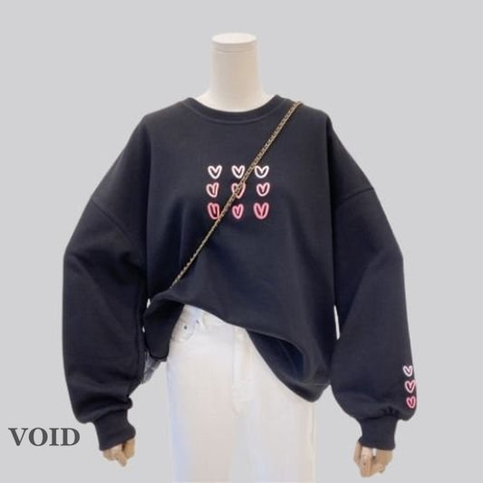 Cross-Border Plus Winter All-Match Pullover - Void Word