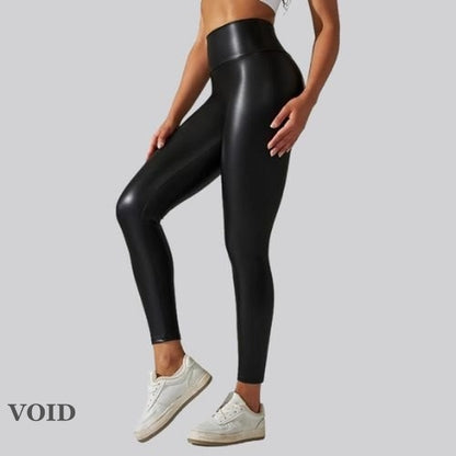 Super Resistant Lege Leather Pants - Void Word