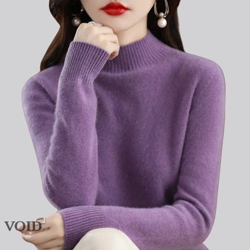 Winter Women Sweater Knitwear Solid Long - Void Word